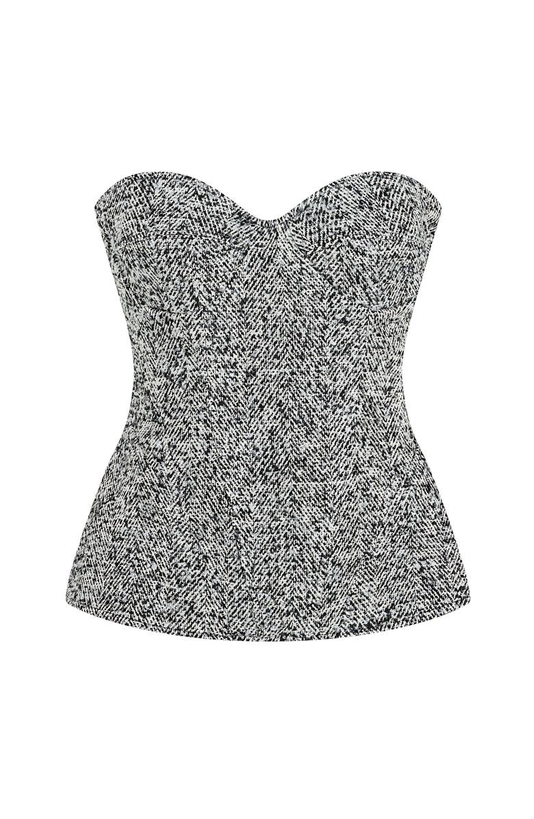 Nocturne Strapless Sweetheart Neck Top, Alternate, color,