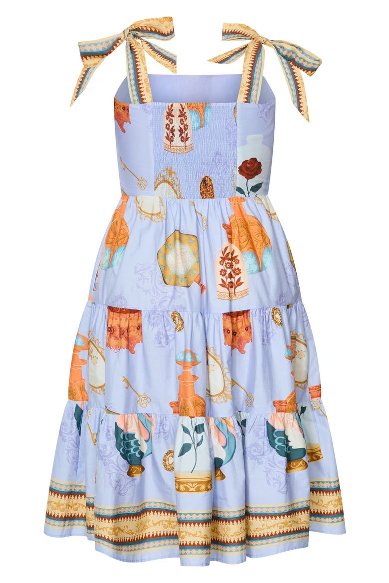 Casey Fit & Flare Sundress, Alternate, color, REFINED BEAUTY