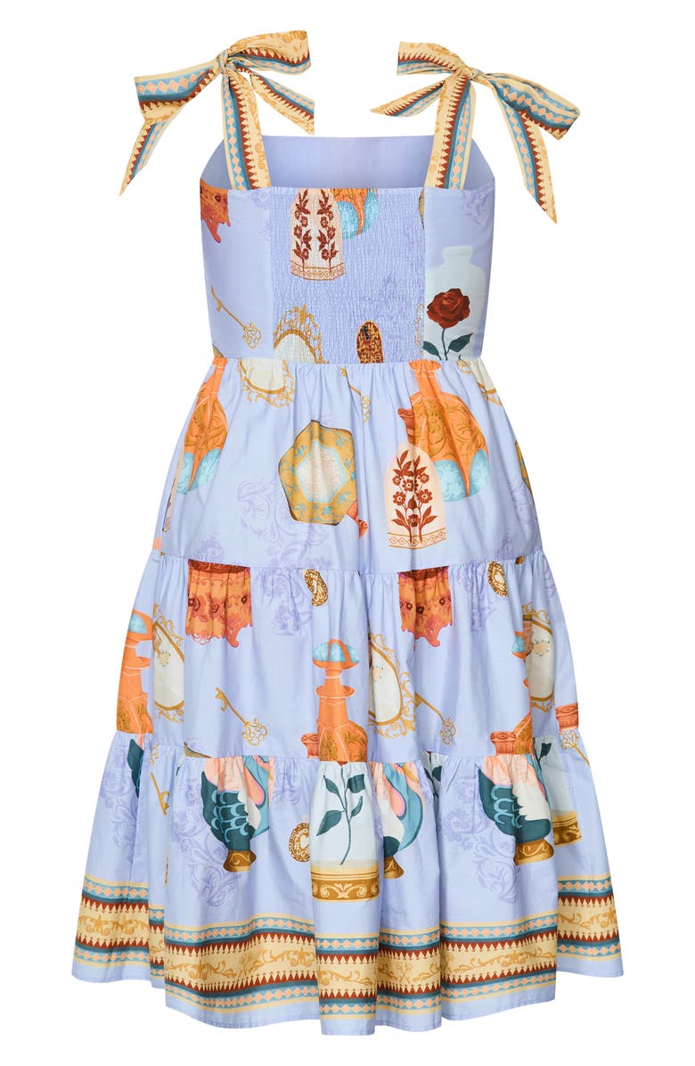 City Chic Casey Fit & Flare Sundress, Alternate, color, Refined Beauty