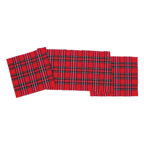 Arlington Plaid Table Runner 13" x 72"