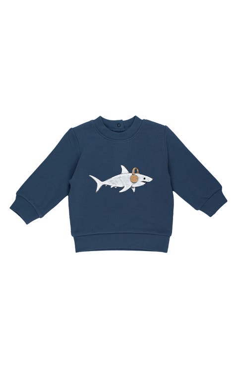 Graphic Organic Cotton Fleece Sweatshirt