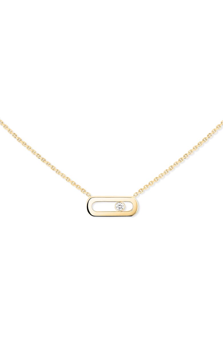 Messika Move Uno Pendant Necklace, Alternate, color, 