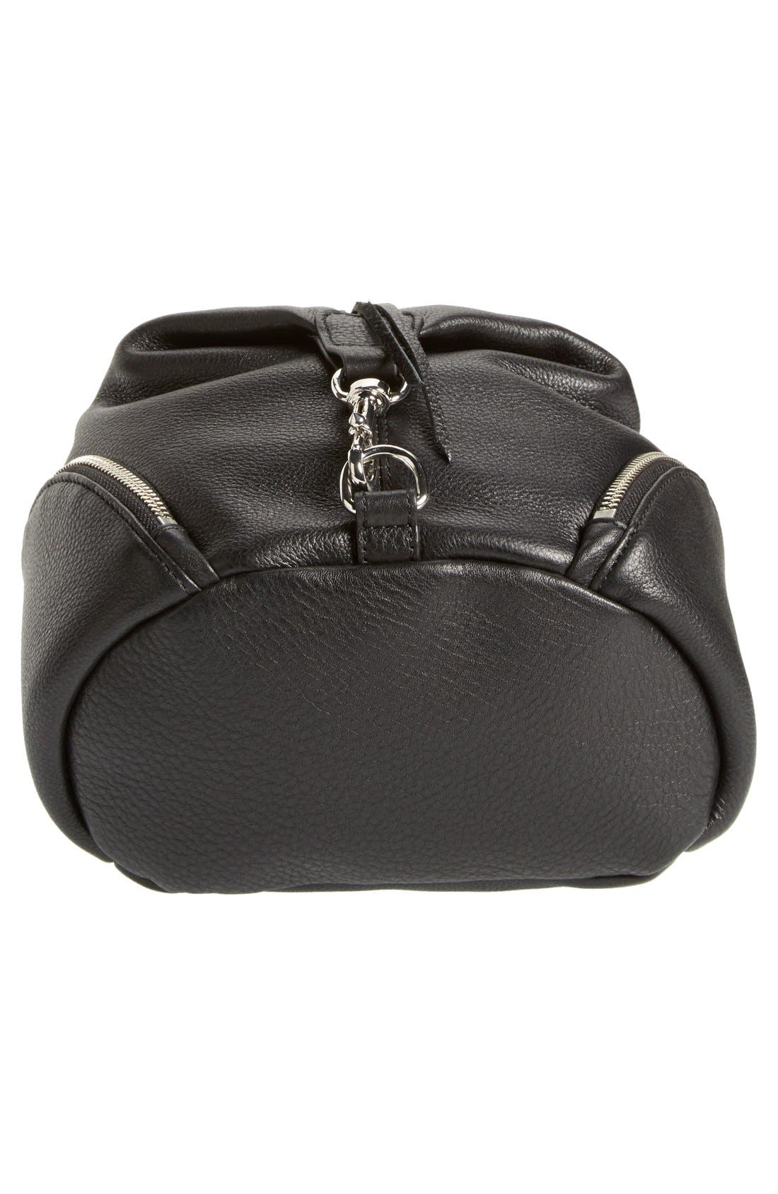 Medium Julian Backpack, Alternate, color, BLACK/ SILVER HRDWR