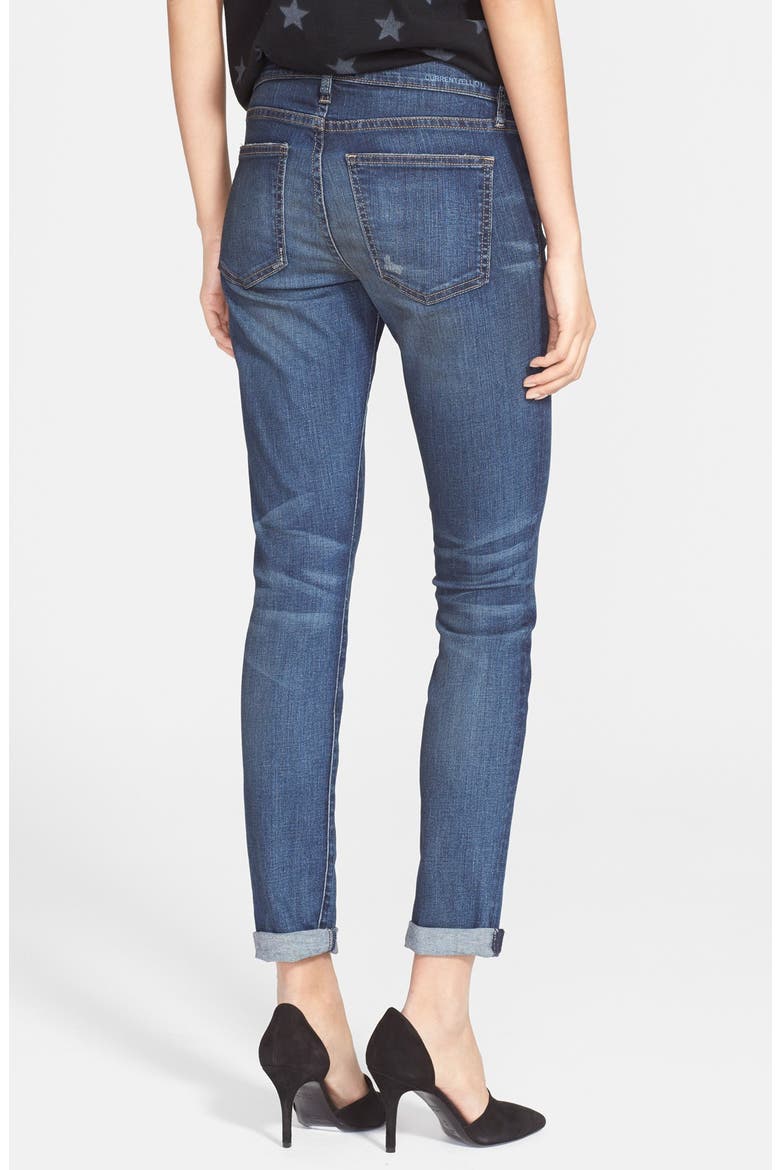 'The Rolled' Skinny Jeans, Alternate, color, TOWNIE