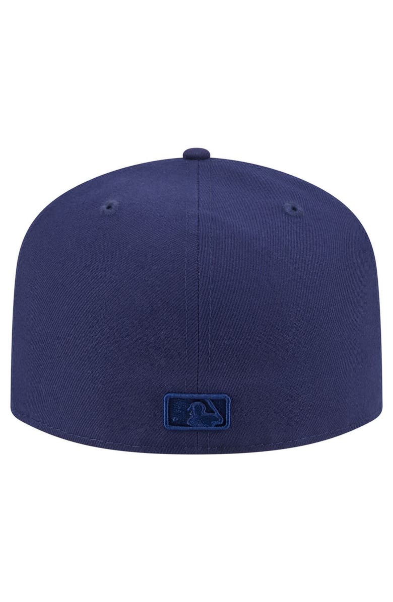 New Era Men's New Era Navy Miami Marlins Color Pack A-Frame 59FIFTY Fitted Hat, Alternate, color, Navy