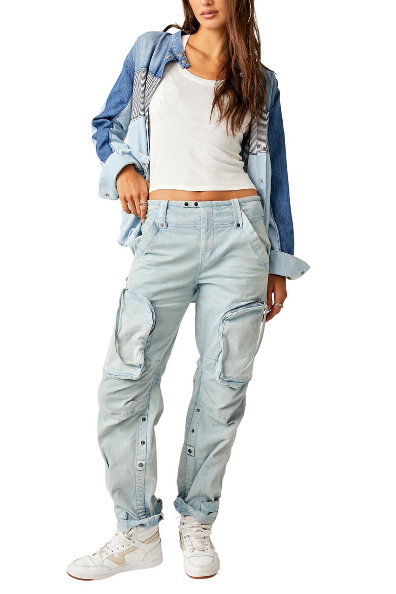 Can't Compare Slouch Cargo Pants, Alternate, color, AUTUMN SKY