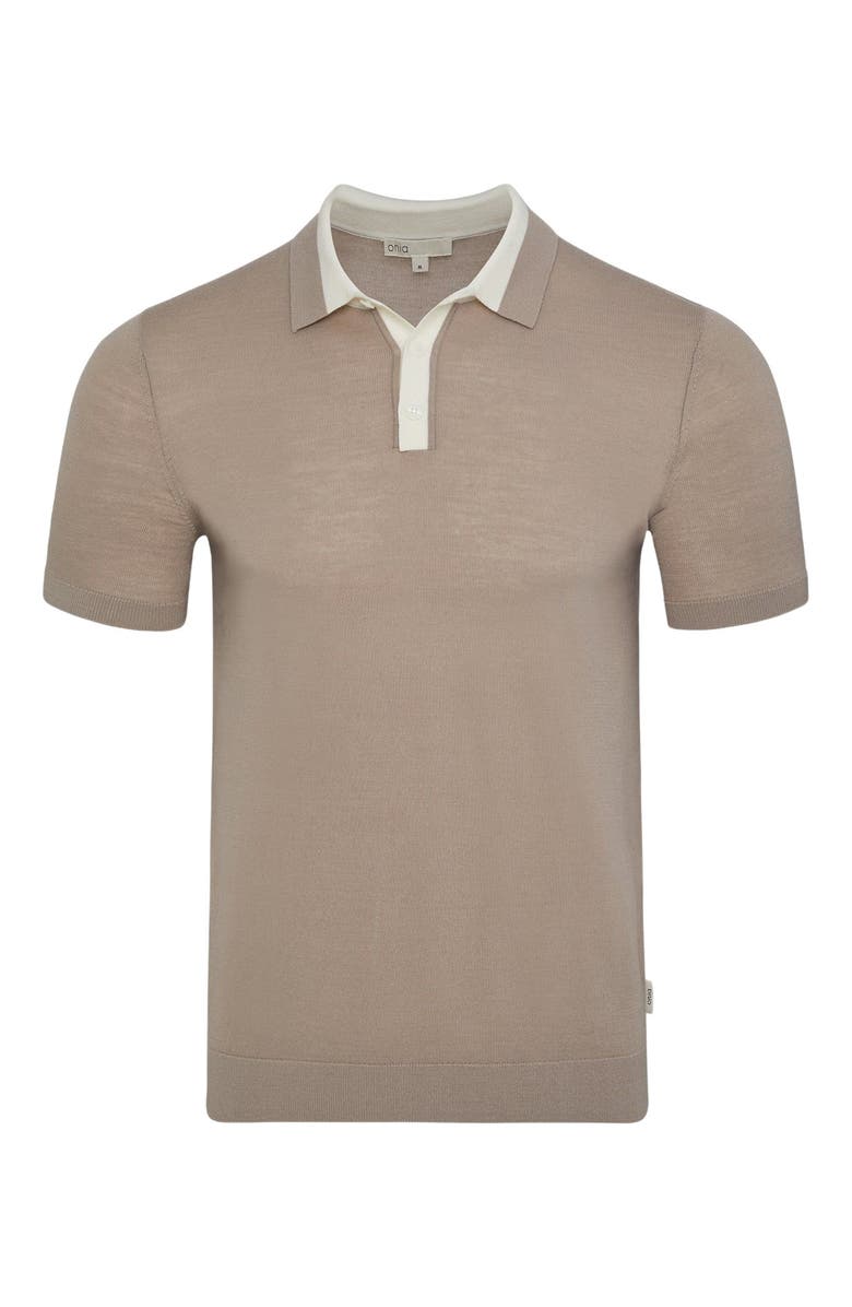 Onia Extra Fine Merino Wool Polo, Alternate, color, 