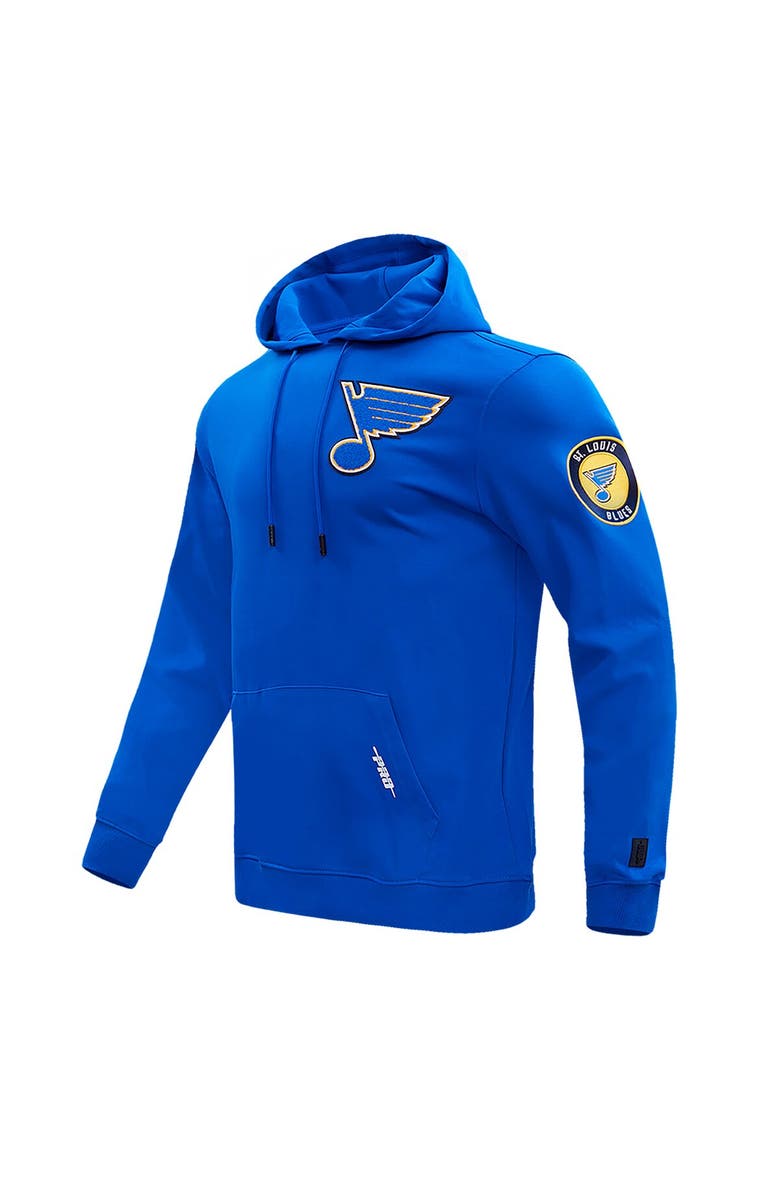 PRO STANDARD Men's Pro Standard Blue St. Louis Blues Classic Pullover Hoodie, Alternate, color, Blue