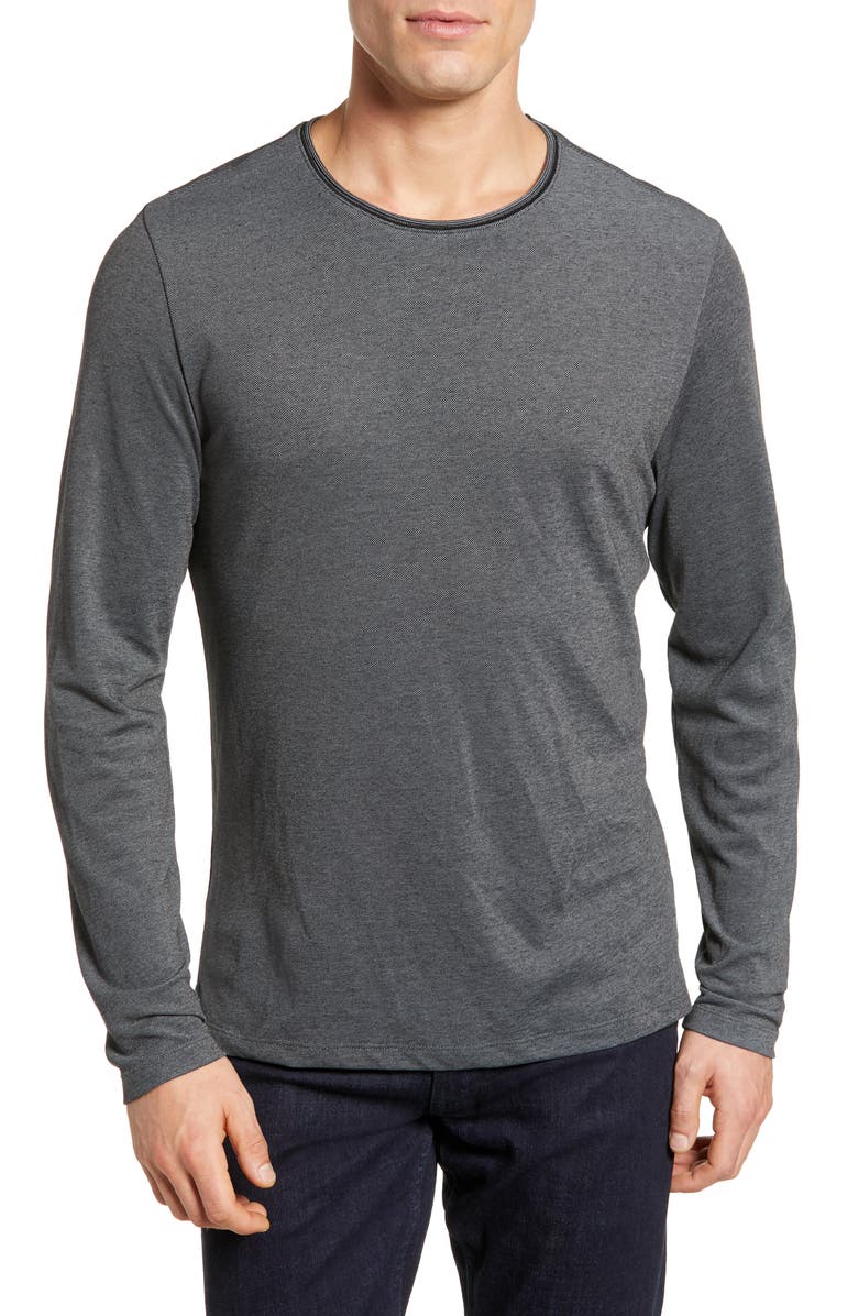 Robert Barakett Grand Forks Long Sleeve Piqué T-Shirt, Main, color, 