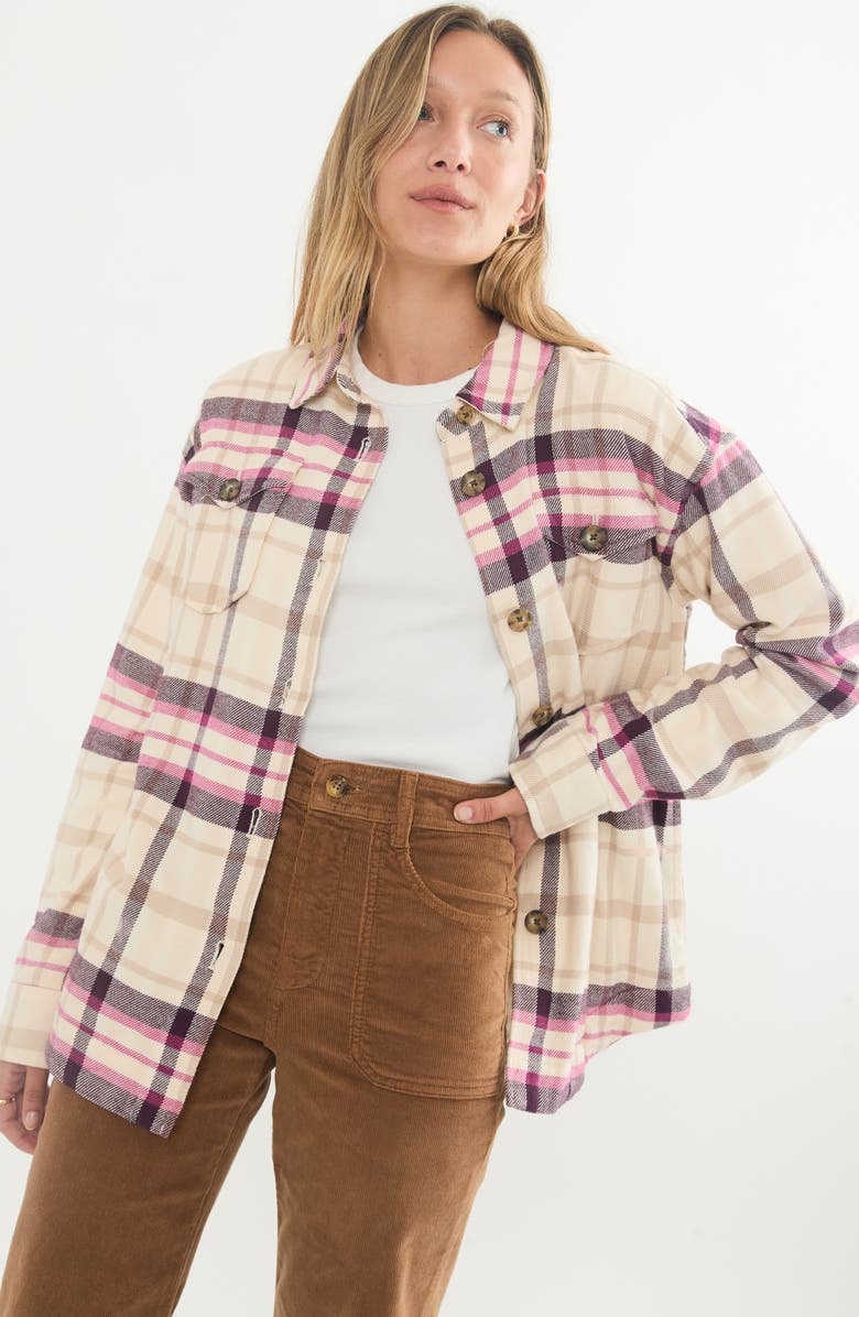 Marine Layer Flannel Shacket, Alternate, color, 