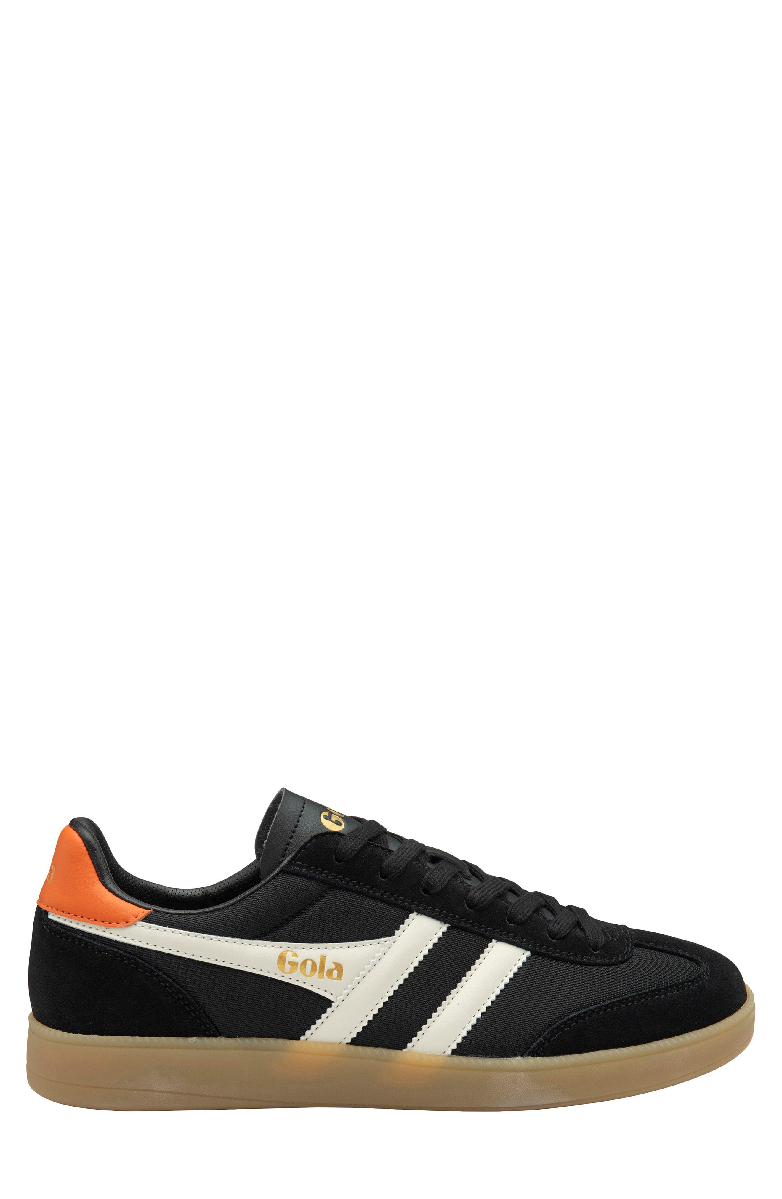 Gola Viper Sneaker, Alternate, color, Black/White/Moody Orange/Gum