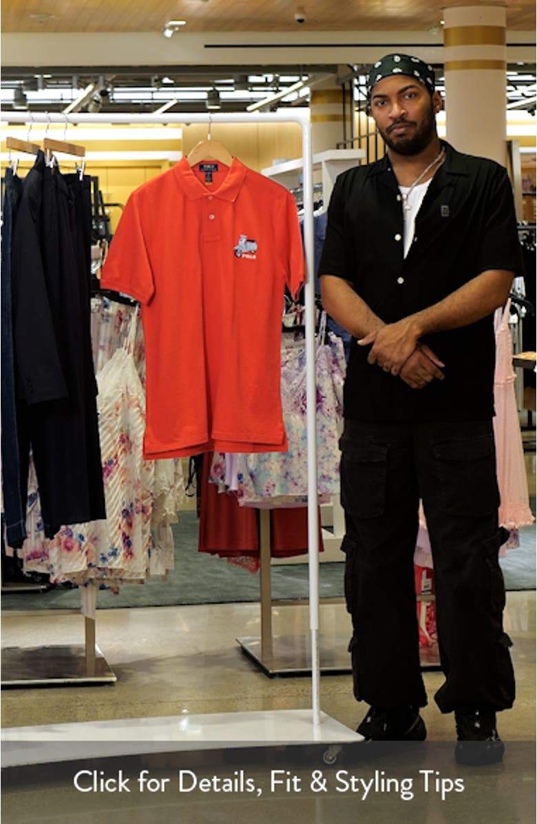 Kids' Scooter Embroidered Cotton Piqué Polo, sales video thumbnail