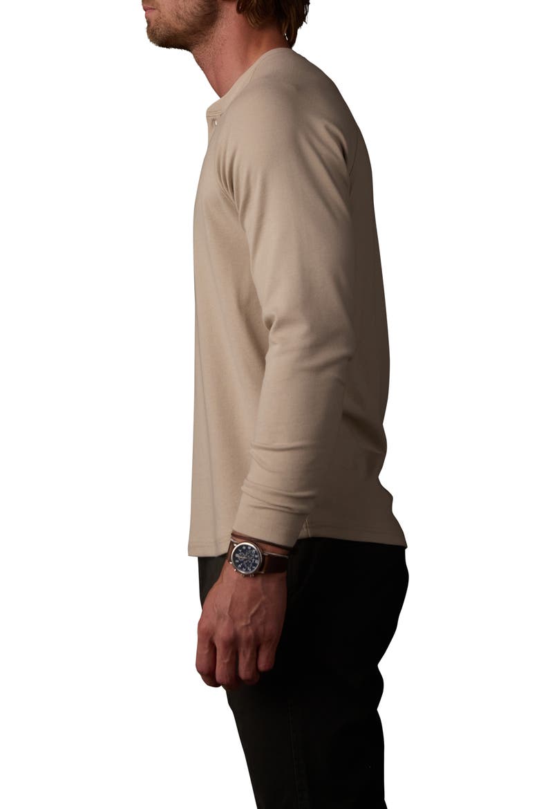 Puremeso Everyday Henley, Alternate, color, PUMICE