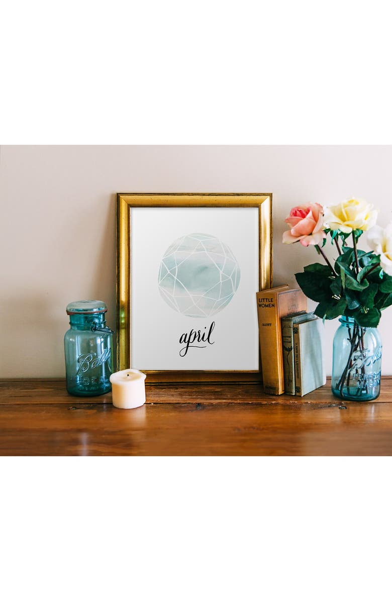 PRINTABLE WISDOM 'Birthstone Print' Wall Art, Alternate, color, 