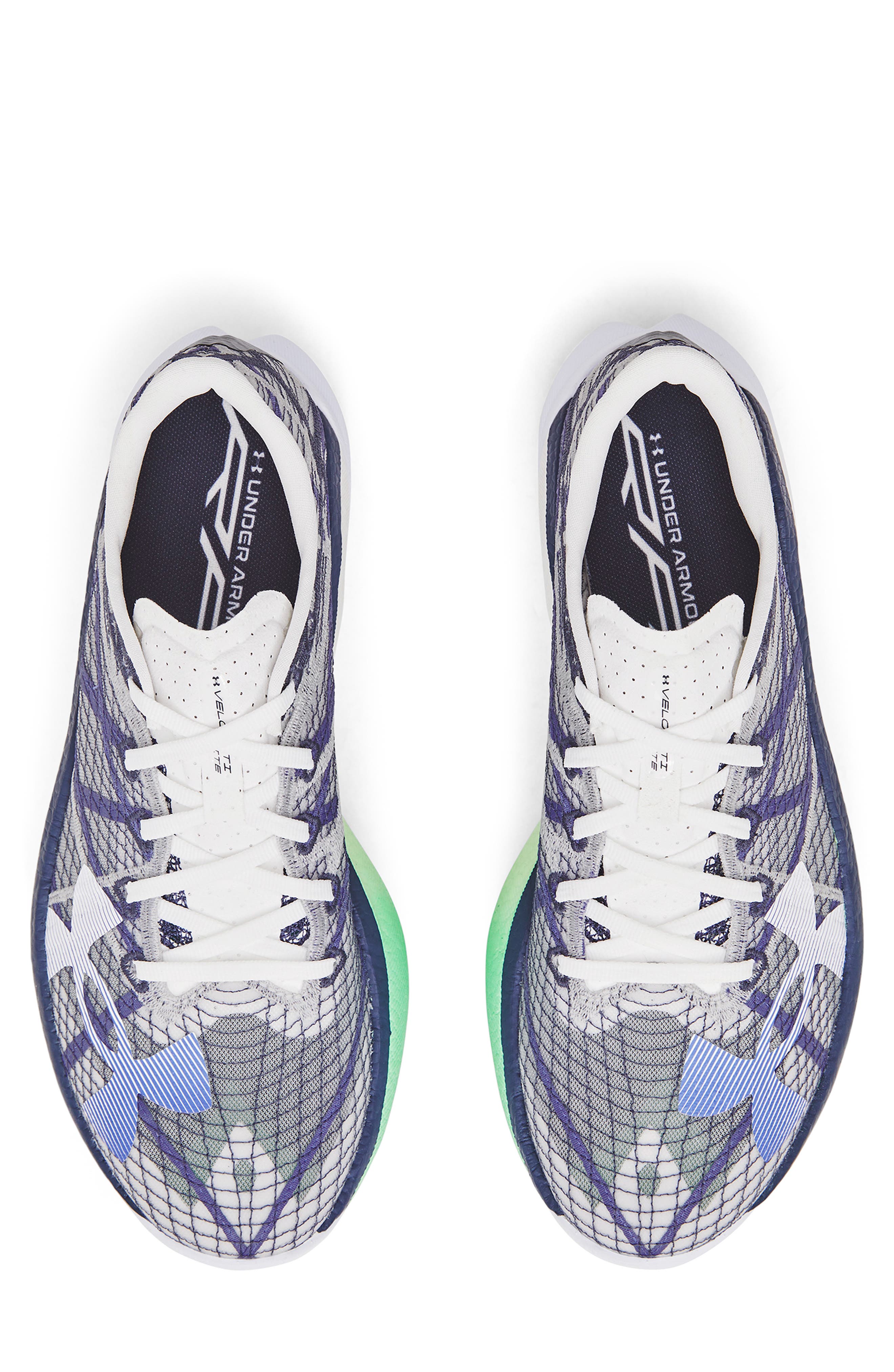 Gender Inclusive UA Velociti Elite 2 Running Shoe, Alternate, color, WHITE MULTI