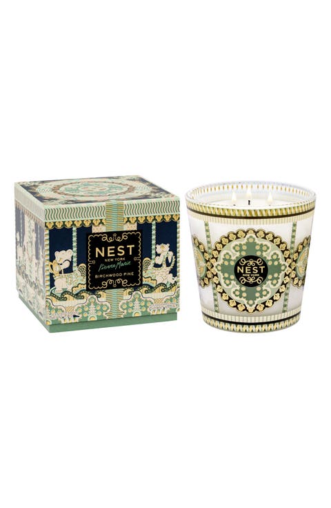 Pierre Marie Birchwood Pine Three-Wick Candle