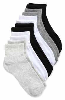 Steve Madden Assorted 6-Pack Quarter Crew Socks
