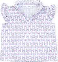 Lila and Hayes Ellie Girls' Sleeveless Ruffled Top by LH Sport