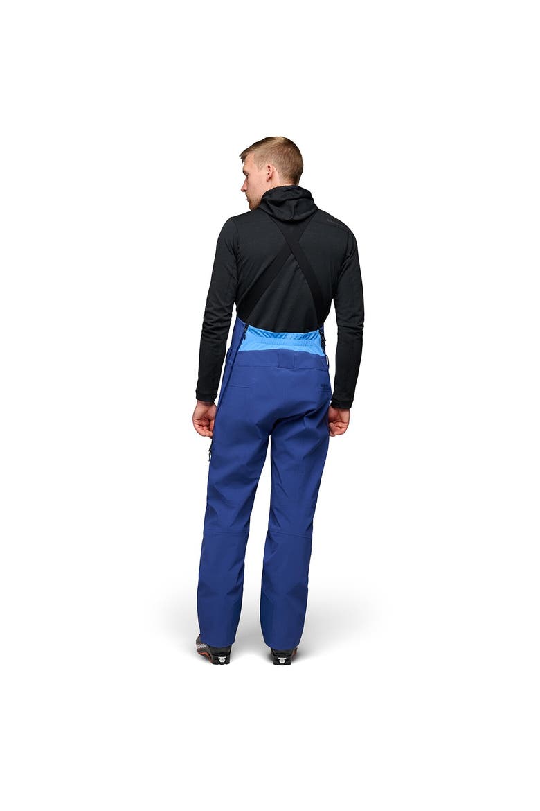 Recon Stretch Bib Pant - Men's, Alternate, color, Twilight Blue/Vertical Blue