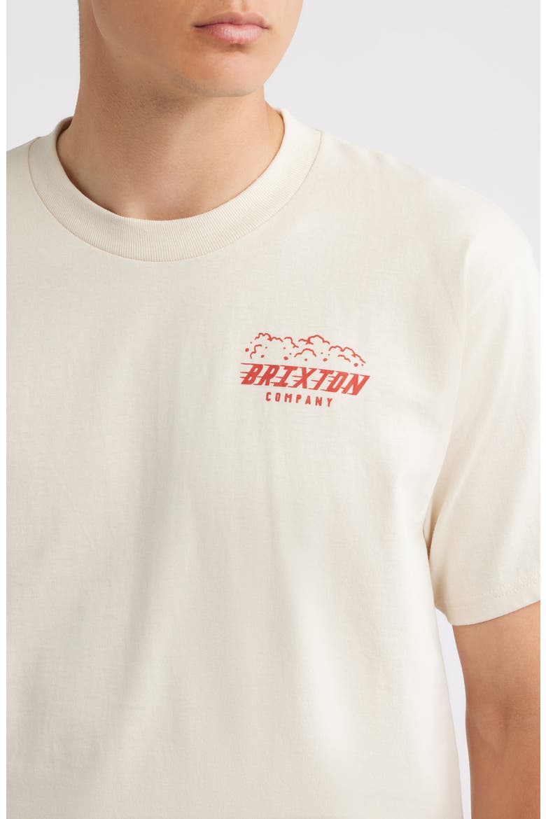 Bulldogger Graphic T-Shirt, Alternate, color, CREAM
