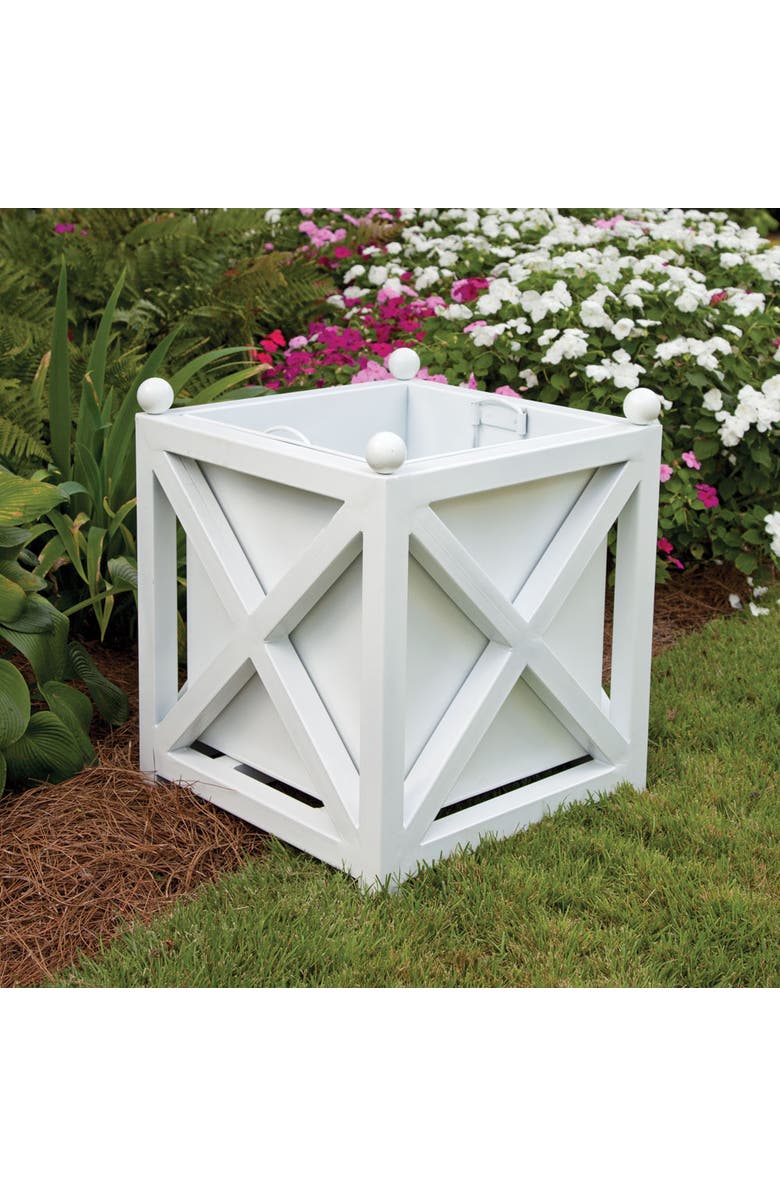 Napa Home & Garden Paris Planter, Alternate, color, White