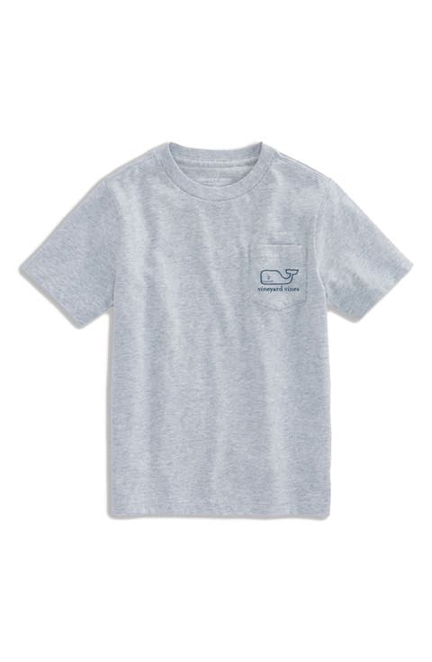 Kids' Whale Logo Pocket Graphic T-Shirt