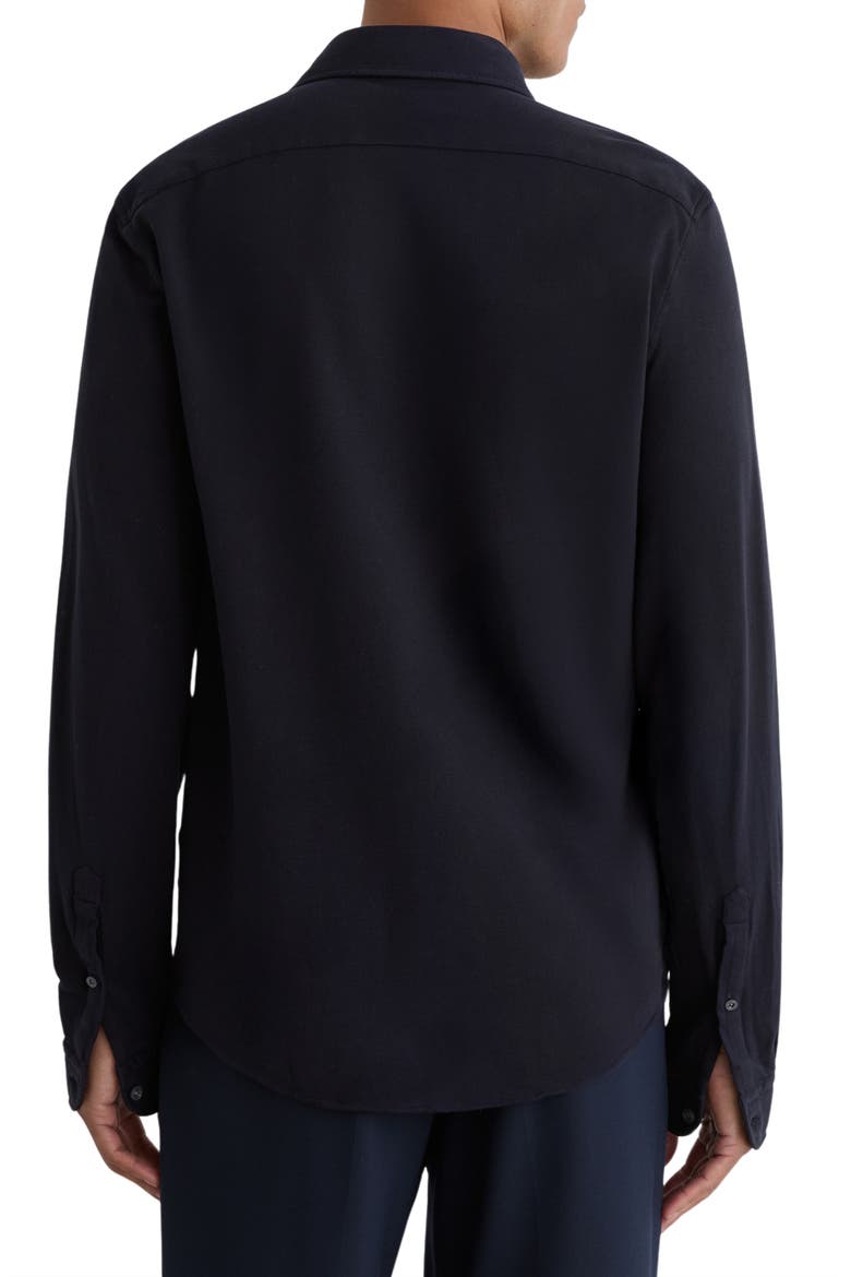 Dasilva Regular Fit Cotton Button-Up Shirt, Alternate, color, NAVY