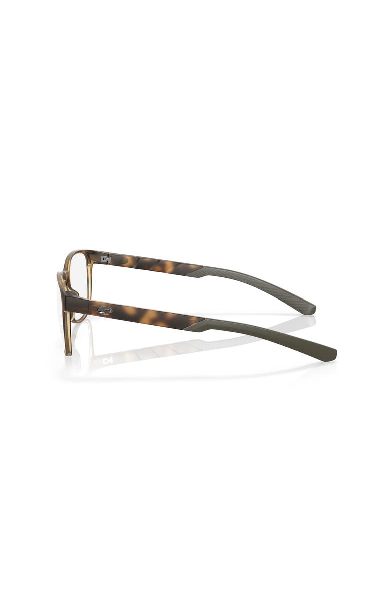 Costa 51mm Rectangle optical glasses, Alternate, color, Tortoise
