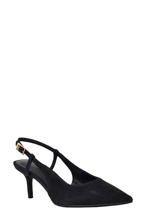 Cerizza Slingback Pointed Toe Pump (Women)