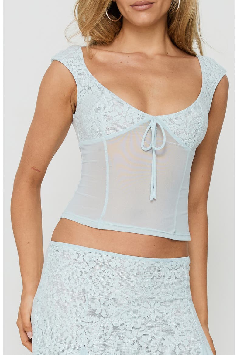 Quani Lace Top, Main, color, BLUE