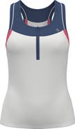 Original Penguin Colorblock Quarter-Zip Tank