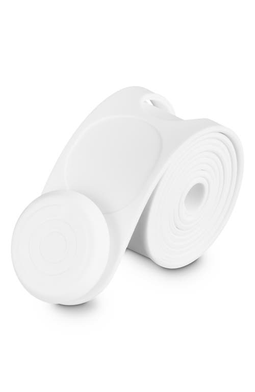 Le Creuset Silicone Round Dutch Oven Travel Latch In White