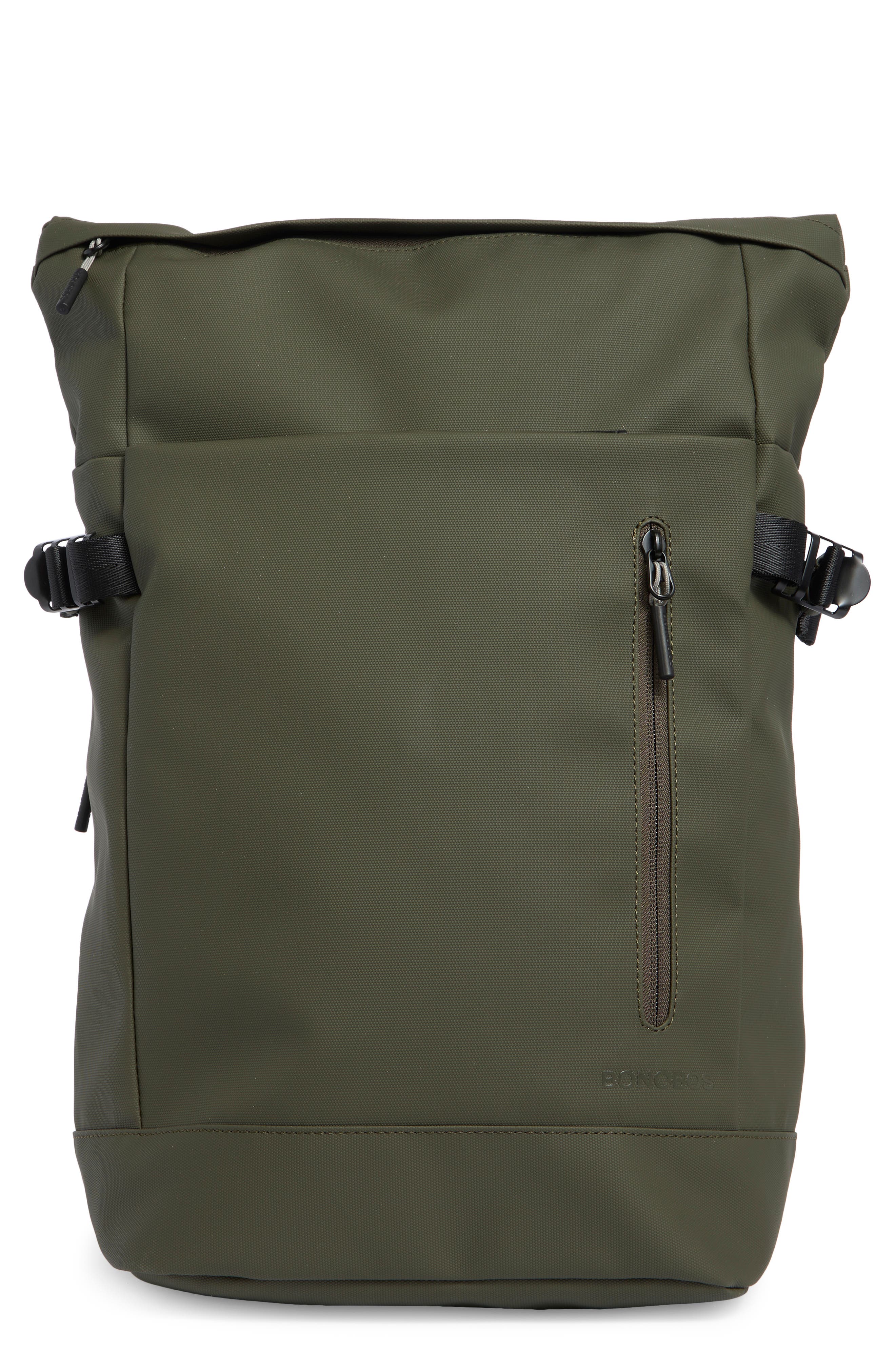 Textured Rubberized Backpack