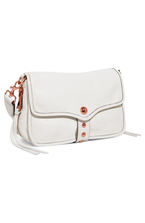 Aimee Kestenberg Great Escape Suede Crossbody Bag In White