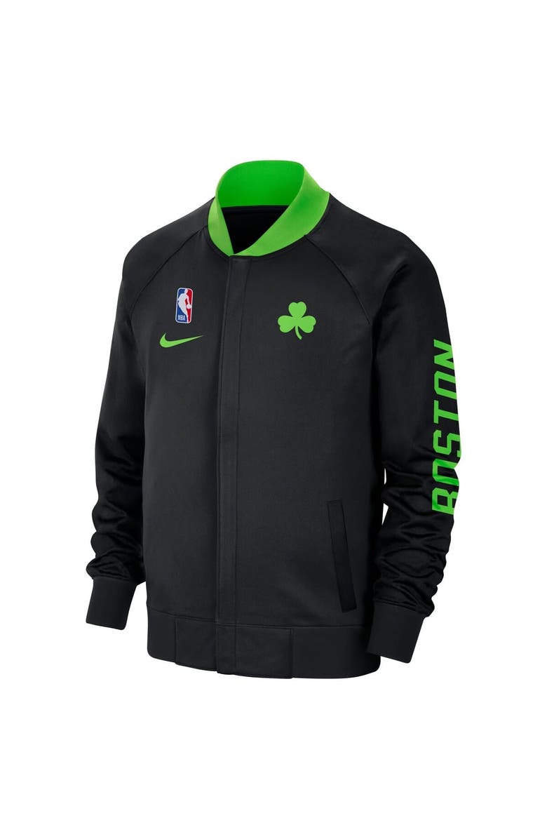 Nike Men's Nike Black Boston Celtics 2024/25 City Edition Authentic Showtime Performance Full-Zip Jacket, Alternate, color, 