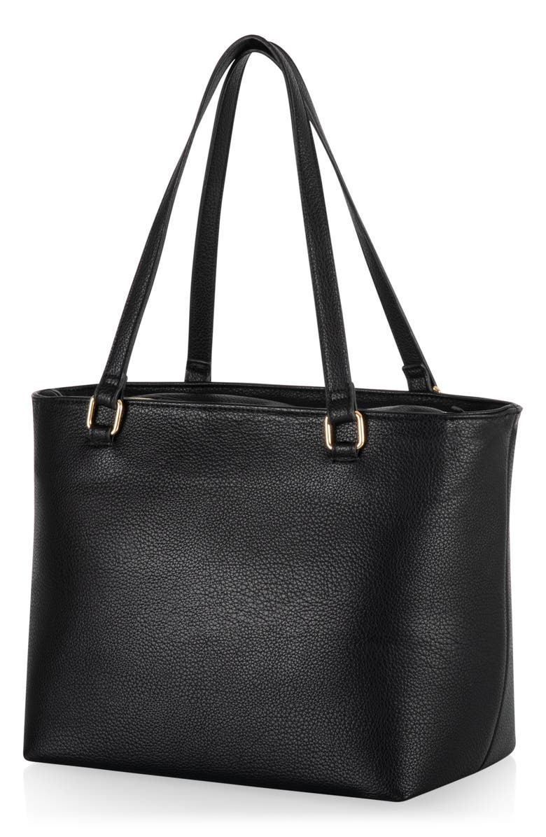 Picnic Time x Disney<sup>®</sup> Winnie the Pooh Uptown Cooler Tote Bag, Alternate, color, Black