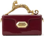 Lanvin Pencil Cat Nano Bag In Patent Leather