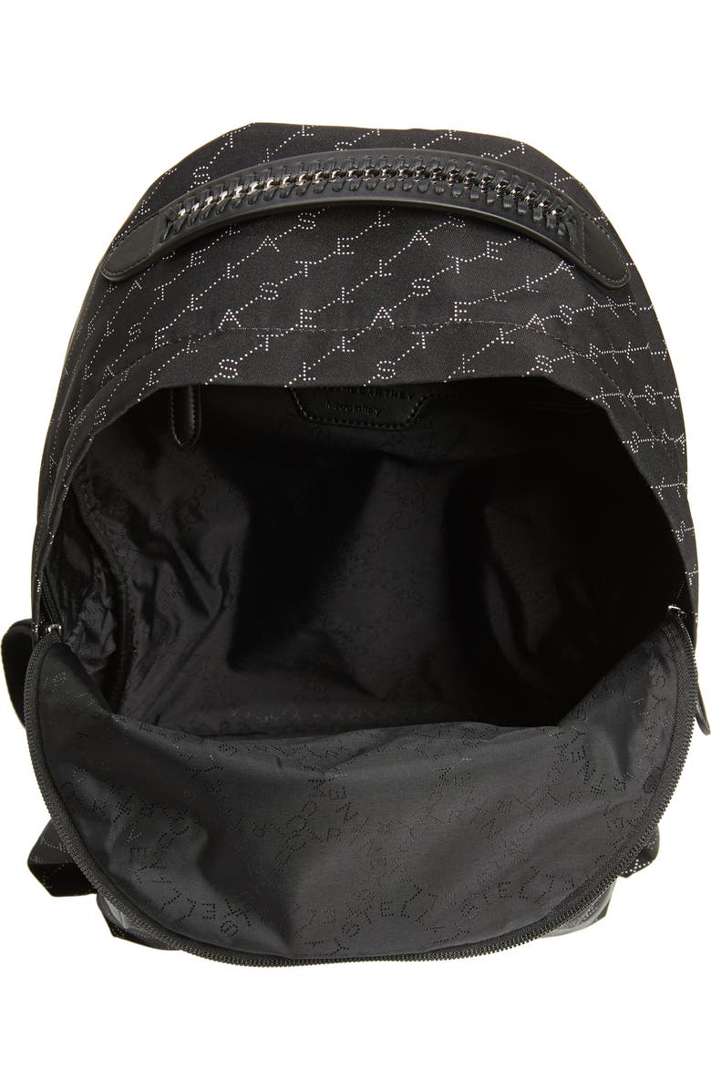 Stella McCartney Monogram Eco Nylon Backpack, Alternate, color,