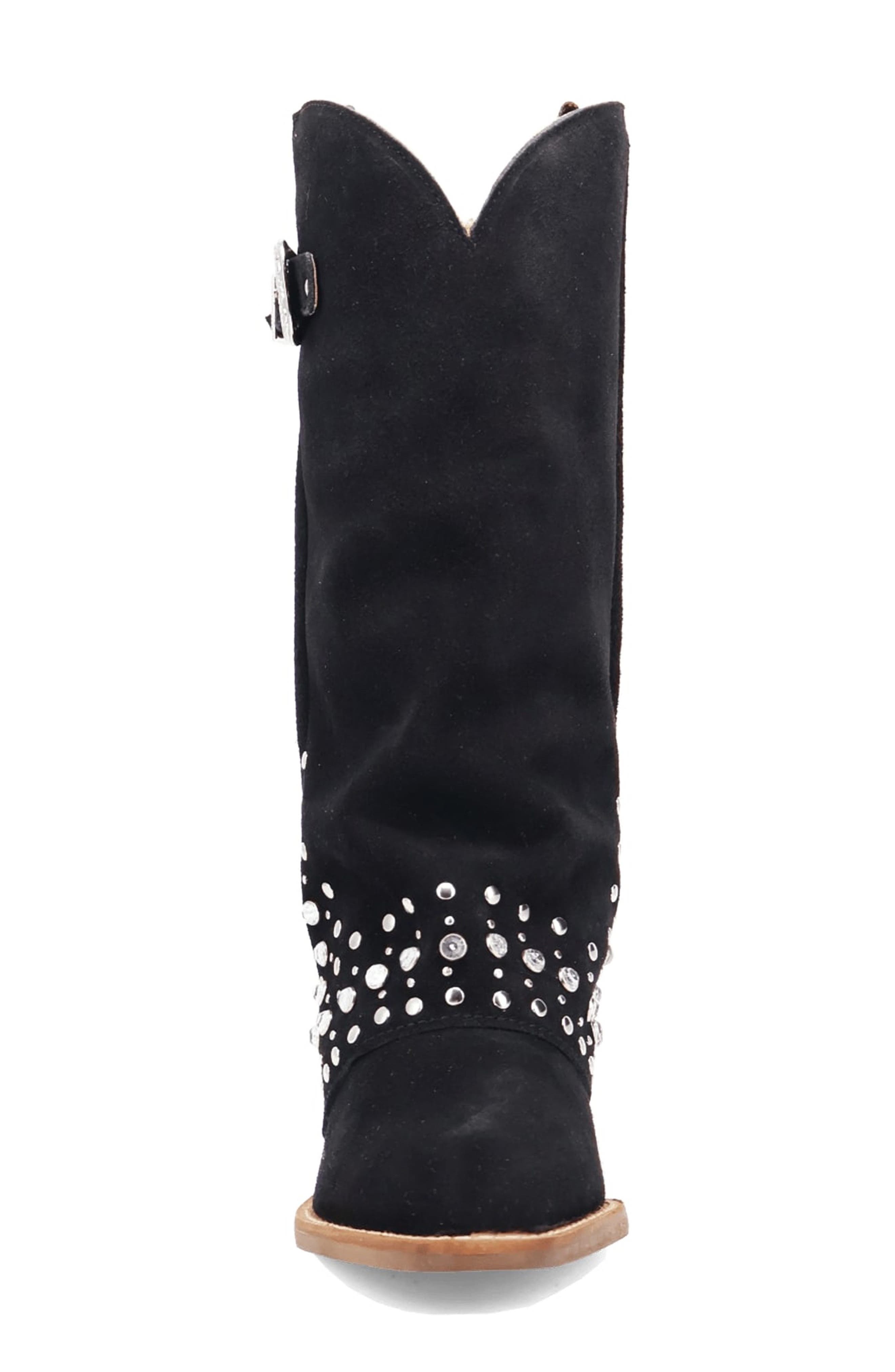 Dingo Howdy Honey Rhinestone Western Boot, Alternate, color, Black