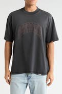 Represent Embellished Stud Logo Cotton Graphic T-Shirt