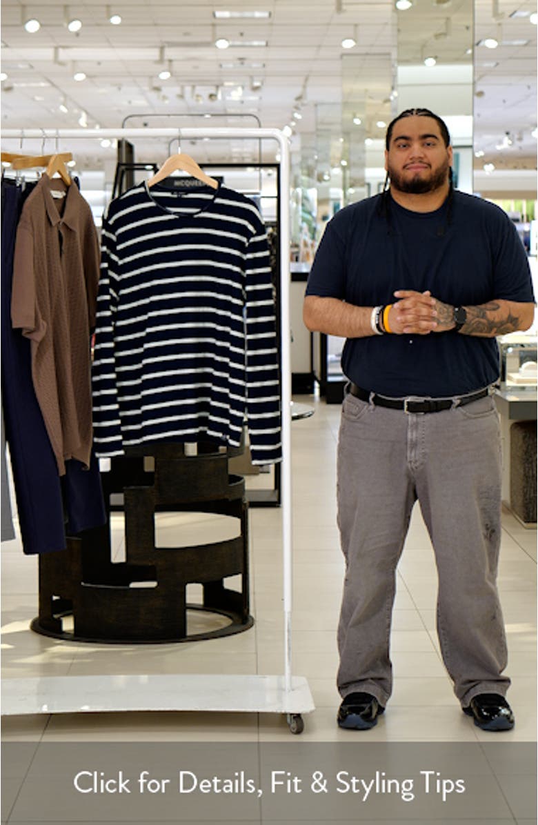 Danny Stripe Long Sleeve Top, sales video thumbnail