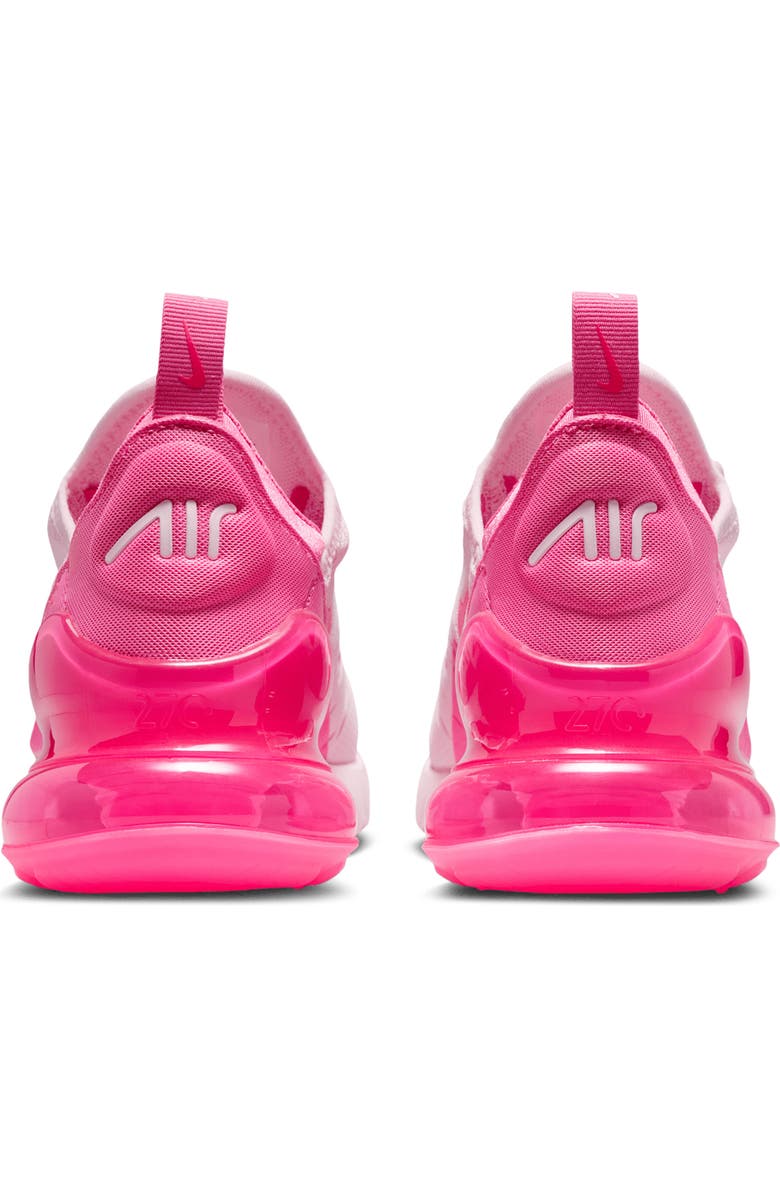 Nike Kids' Air Max 270 Sneaker, Alternate, color, Pink/ Pinksicle/ White/ Pink