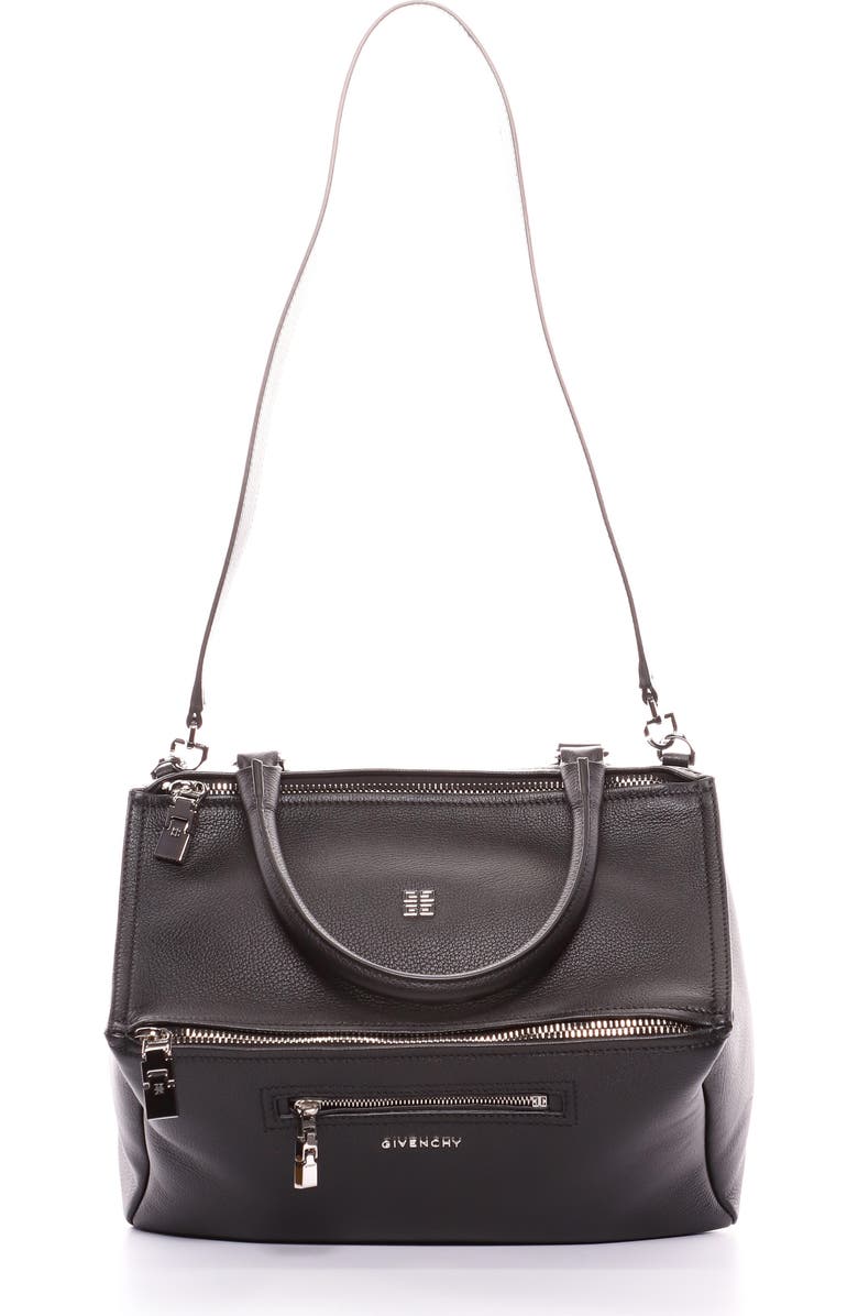 Givenchy Medium Pandora Grained Leather Satchel, Main, color,