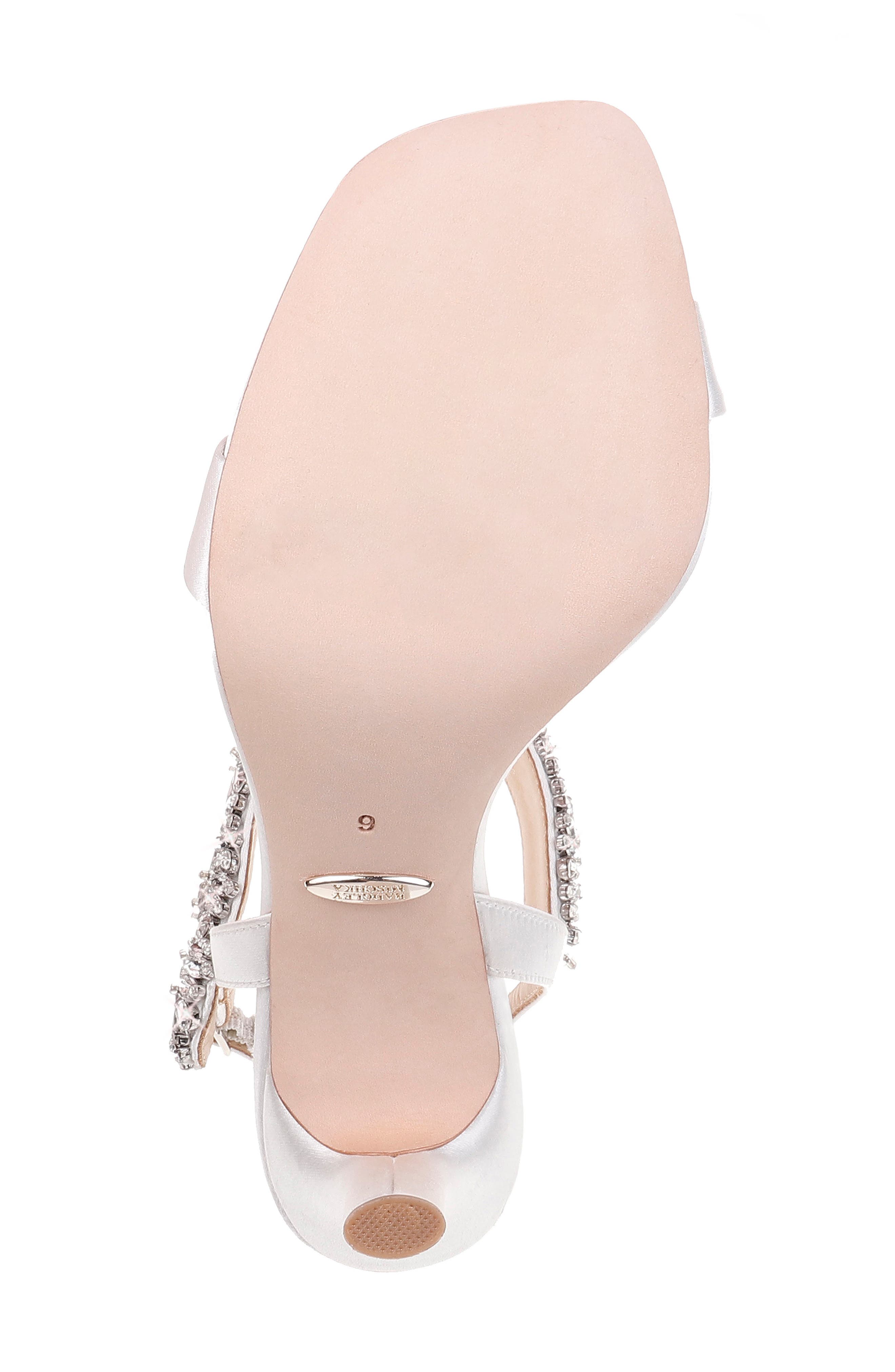 Badgley Mischka Collection Badgley Mischka Lilly Embellished Sandal, Alternate, color, 