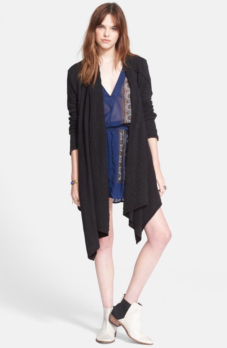 Free People 'In The Loop' Open Front Cardigan, Main, color,