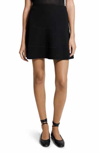 Lapped Seam Miniskirt