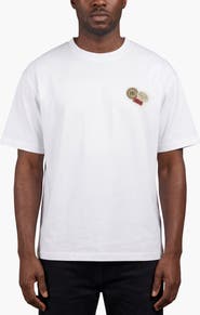 Roberto Vino Patches Oversize Cotton Tee