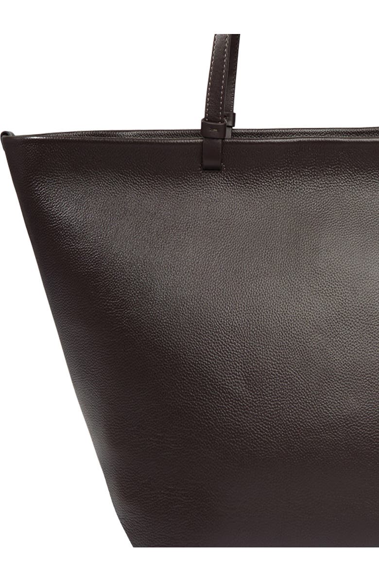 Vince Large Marin Leather Tote, Alternate, color, Cacao
