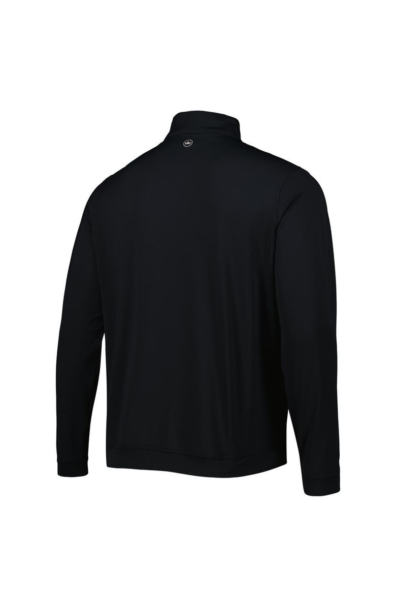 Peter Millar Men's Peter Millar Black Georgia Bulldogs Perth Performance Quarter-Zip Top, Alternate, color,