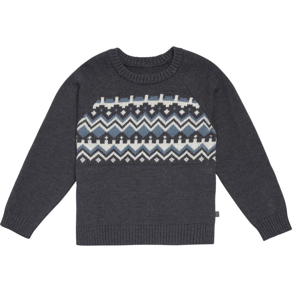 Modern Moments™ By Gerber Fair Isle Sweater In Dark Grey Heather